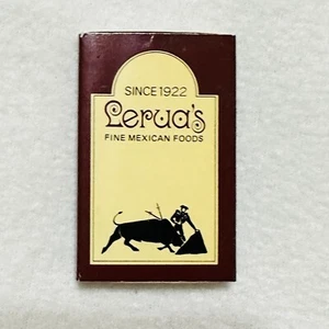 Lerua’s Mexican Restaurant Small Advertising Match Box Book Bull Matador Arizona - Picture 1 of 4