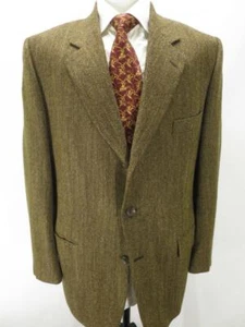 CORNELIANI "Vogue" golden herringbone blazer sport coat 42 R drop 8 LKNW! J70 - Picture 1 of 11