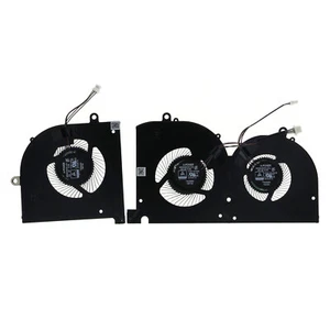 For MSI GS75 Stealth GS75 Creator P75 MS-17G1 MS-17G2 GPU & CPU Cooling Fan - Picture 1 of 9