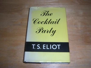 T.S. Eliot The Cocktail Party 1950 Harcourt Brace and Company 8vo HC DJ VG+ VG+ - Picture 1 of 5
