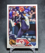 Grant Anderson Rookie RC 2023 Topps Update Card #US141 Texas Rangers