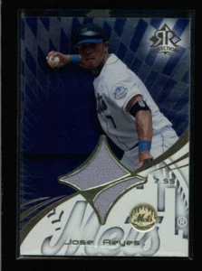 JOSE REYES 2004 UPPER DECK REFLECTIONS GAME USED WORN JERSEY AZ6808 - Picture 1 of 1