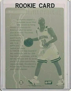 1/1 DAMON STOUDAMIRE 1995 CLASSIC IMAGES CARD #6 PRINTING PLATE TORONTO RAPTORS - Picture 1 of 2
