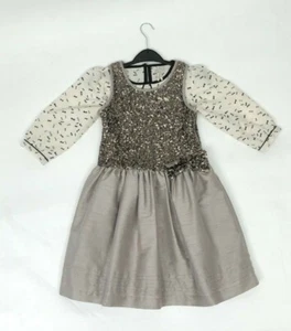 NEXT girl's sparkly sequin dress with matching shirt outfit 10-11 Years - Picture 1 of 11
