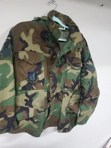 USGI M-65 Field Jacket medium x short acu Camo bdu Cold Weather Army Coat - Picture 1 of 9