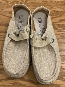 Hey Dude Women Shoes Wendy Flora Sunflower Beige Lightweight Casual Slip On 10 - Picture 1 of 11
