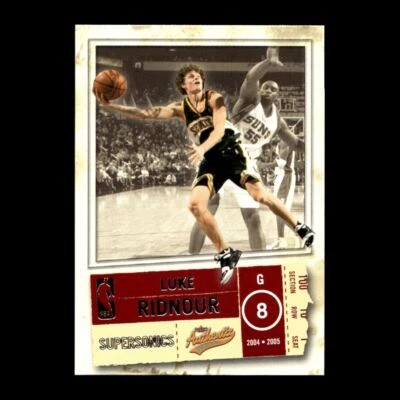 Luke Ridnour 2004-05 Fleer Authentix Seattle SuperSonics #33 R328D 54 - Image 1 of 2