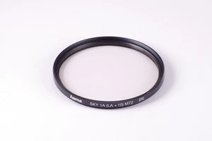 Filtro SKY 1A (LA + 10) M72 (IX) con funda de piel - Picture 1 of 2