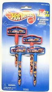Hot Wheels Pencil Toppers. Set Of 4. New In Box. Unique Gift / Stocking Stuffer - Picture 1 of 3