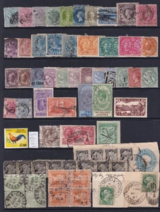 Selección de 60+ estampillas QV-QE2 de la Commonwealth como nuevas/- - Imagen 1 de 2