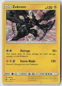 Zekrom 35/73 - Shining Legends Holo - PTCG - MP - Picture 1 of 2