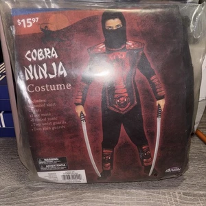 Cobra Ninja Junge Verkleidung Halloween Kostüm S Small 6/7 - Bild 1 von 2