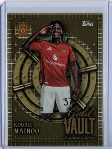 Kobbie Mainoo - Topps Manchester United Collectors Tin Gold Vault #GV-5 - Picture 1 of 2