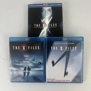 The X-Files 2-Pack: Fight the Future/I Want to Believe (Blu-ray Disc, 2008) RARE - Picture 1 of 3