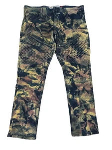 Cremalleras 8IGHT DSTRKT Denim Hombre Talla 40x32 Marrón Envejecido Negro - Imagen 1 de 10