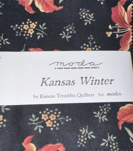 "Kansas Winter" Charm Pack By Kansas Troubles Quilters 32 Pc Moda NEW - Picture 1 of 8