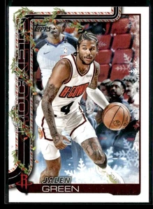 2025-26 Topps Holiday #H140 Jalen Green - Picture 1 of 2