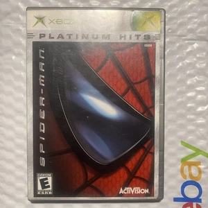 Spider-Man Platinum Hits (Microsoft Xbox, 2003) complete ships same day for free - Picture 1 of 3