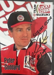 Peter Goddard Hand Signed Postcard - Picture 1 of 1