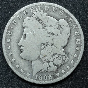 Dólar de plata Morgan 1896 - Nueva Orleans - Imagen 1 de 2