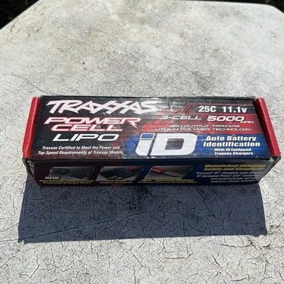 Traxxas  2872X Power Cell 3S 11.1V LiPo Battery 5000 MAH  LIPO NOB - Image 1 of 4
