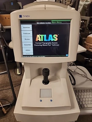 SISTEMA DE TOPOGRAFÍA CORNEAL ZEISS HUMPHREY 995 ATLAS ECLIPSE VENTANAS 98 Foto 1 de 4