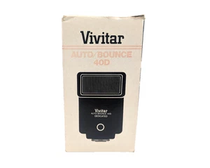 Cámara Vivitar TTL Flash Zoom TIRISTOR SMS 40D NOS - Imagen 1 de 2