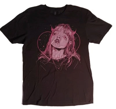 Love Spell, Short Sleeve T-Shirt, Seductive Evil Demon, Hell Fantasy, Size (M) - Image 1 of 4