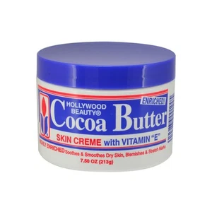 Crema de manteca de cacao Hollywood Beauty - 7,5 oz (213 g) - Imagen 1 de 3