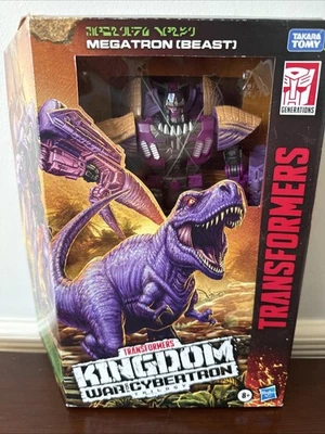 Takara Tomy Transformers Kingdom MEGATRON (Beast) Leader Class War for Cybertron - Image 1 of 4