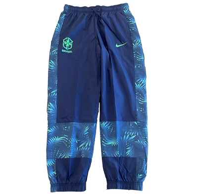 Новый с Ярлыками Nike Бразилии футбол ветровка брюки синий Sz женщин маленький DV1951-498 - Изображение 1 из 4