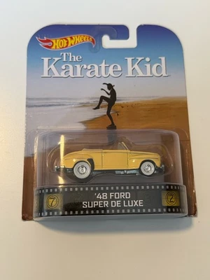 Hot Wheels  Retro Entertainment  The Karate  Kid '48 Ford SUPER  DE LUXE    B1 - Image 1 of 2