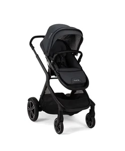 Nuna Demi Grow Stroller Caviar Black Used/Great Condition (Single/Can be double) - Picture 1 of 10