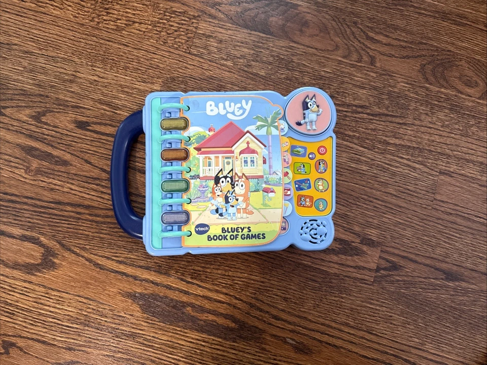 VTech Bluey Bluey's Book Of Games Tested And Working - Image 1 of 4