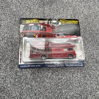 Hot Wheels Ferrari 250 GTO & Fiat 642 RN2 Bartoletti - Team Transport Premium - Image 1 of 4