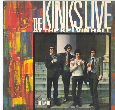 KINKS - LIVE AT THE KELVIN HALL - 12" VINYL LP (GERMANY) - Image 1 of 4