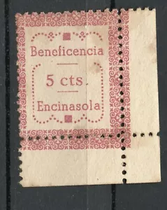 ENCINASOLA ( Huelva ) Beneficencia Sofima 6 Spain Civil War # - Imagen 1 de 1