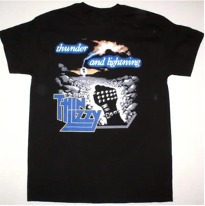 Thunder and Lightning DÜNNES LIZZY Shirt schwarz Unisex Größe S-5XL LE141 - Bild 1 von 3