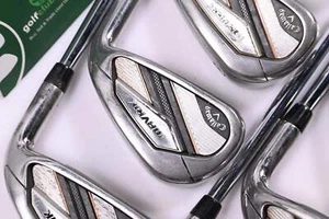 Callaway Mavrik Irons / 6-PW+AW+GW+SW / Regular Flex Elevate 95 Shafts - Picture 1 of 7