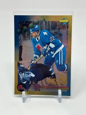 1994-95 Gold Line Score Hockey Ron Sutter Card #177 - Image 1 of 2