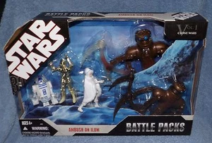 STAR WARS BATTLE PACKS 2006 AGGUSH ON ILUM SET - Foto 1 di 6