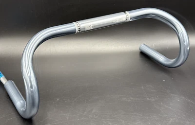 NOS Cinelli Top 66 Classic Bend SMOKE GRAY 40cm Alloy Drop Handlebar 26.4mm - Image 1 of 4