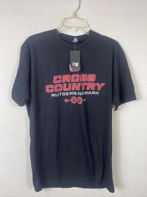 Rutgers Newark Adulto Camisa Negra Camiseta Cross Country Talla Grande Foto 1 de 4