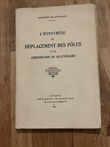 Livre 1942 L'hypothèse du déplacement des pôles (L3) - Picture 1 of 9