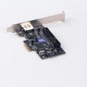 Express Adapter Converter Card SATA II 2.0 RAID & 1 IDE 3.5" PCI-E PCI 2 Port - Picture 1 of 12