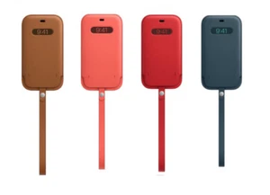 Oryginalne skórzane etui Apple iPhone 12 / 12 Pro - Zdjęcie 1 z 5
