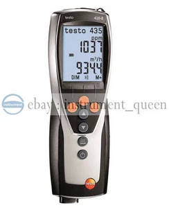 Medidor de calidad del aire interior testo 435-2 pantallas diferencia punto de rocío 0563 4352 - Imagen 1 de 2
