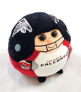 TY Beanie Ballz ATLANTA FALCONS Plush NFL VGUC Football Sport Collectible Toy 5”