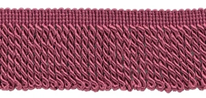 Bullion Fringe Trim, Style# EF25, Color# E11 - Cranberry Red [Sold By The Yard] - Picture 1 of 1