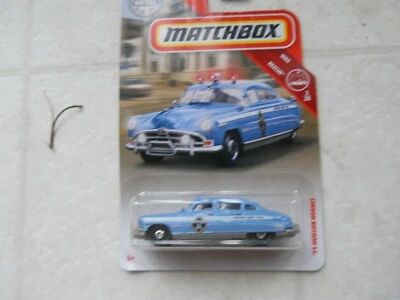 NUEVO MATCHBOX 1951 HUDSON HORNET PATROL CAR 1951, SIN USAR, EN CAJA Foto 1 de 2